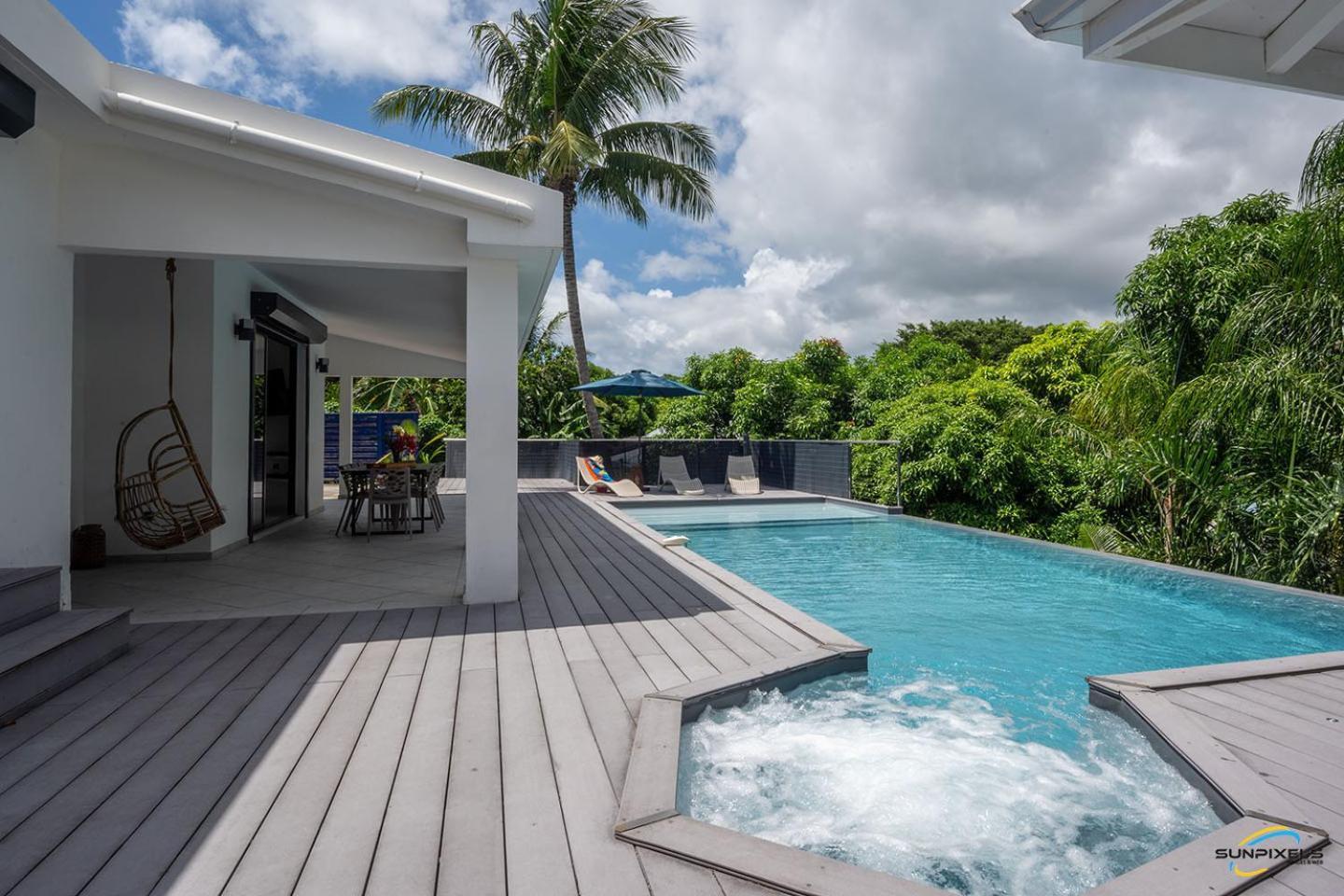 Villa Palm Diamond Jacuzzi & Piscine Prives Le Diamant Ngoại thất bức ảnh